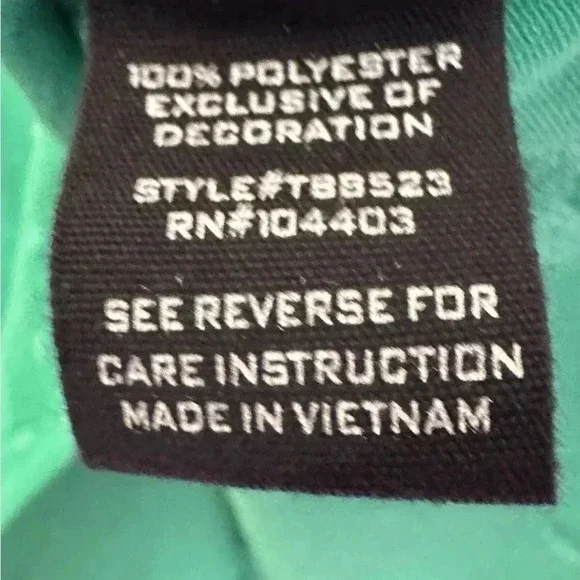 Mine Kelly Green Cap Sleeve Top Ladies Size Large GUC - Picture 6 of 9